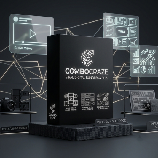 The Ultimate Viral Creator Vault: Videos, Reels & Pro Templates Bundle ( avinash bundle 1)
